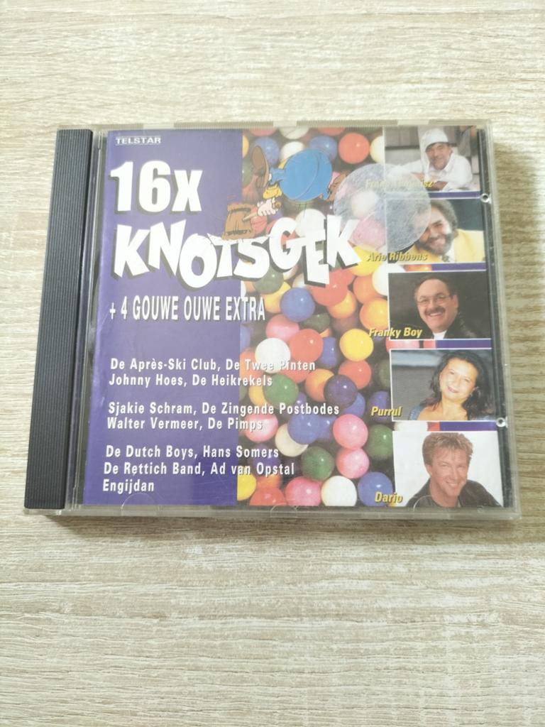 16 x knotsgek, Cd's en Dvd's, Ophalen of Verzenden, Nederlandstalig