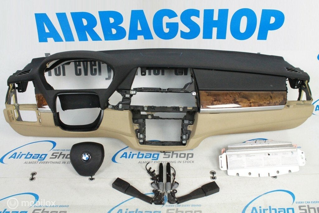 Airbag set - Dashboard sport beige BMW X5 E70 (2006-2014), Auto-onderdelen, Gebruikt, Ophalen of Verzenden