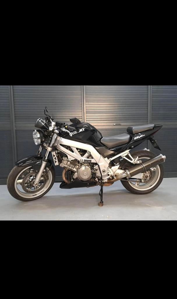 Suzuki SV1000 2004 Midnight Black,  Leovinc uitlaten, Sportuitlaat, 2 cilinders, Motorrijbewijs A, Particulier