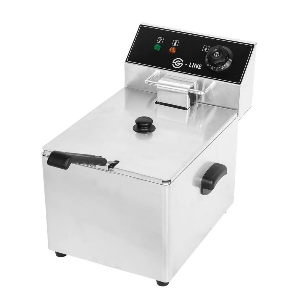 Nieuwe RVS Friteuse / Frituurpan - Nooit Gebruikt, Witgoed en Apparatuur, Frituurpannen, 4 liter of meer, Ophalen, Nieuw