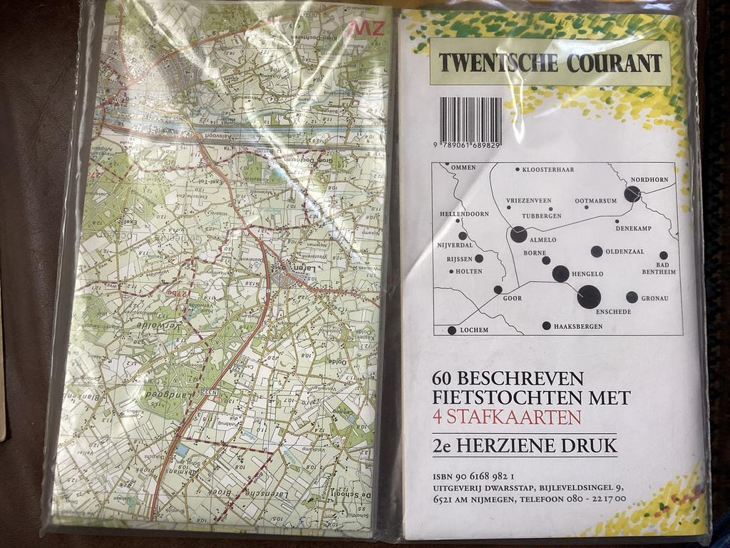 Fietstochten in Twente en wijde omgeving - 60 routes, Overige merken, Europa, Zo goed als nieuw, Fiets- of Wandelgids