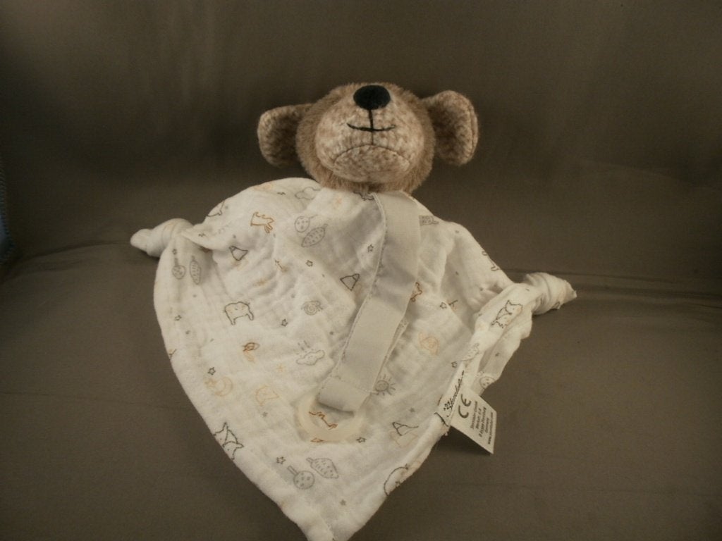 sterntaler hond doekje katoen met beestje erop speen lus en, Kinderen en Baby's, Speelgoed | Knuffels en Pluche, Overige merken