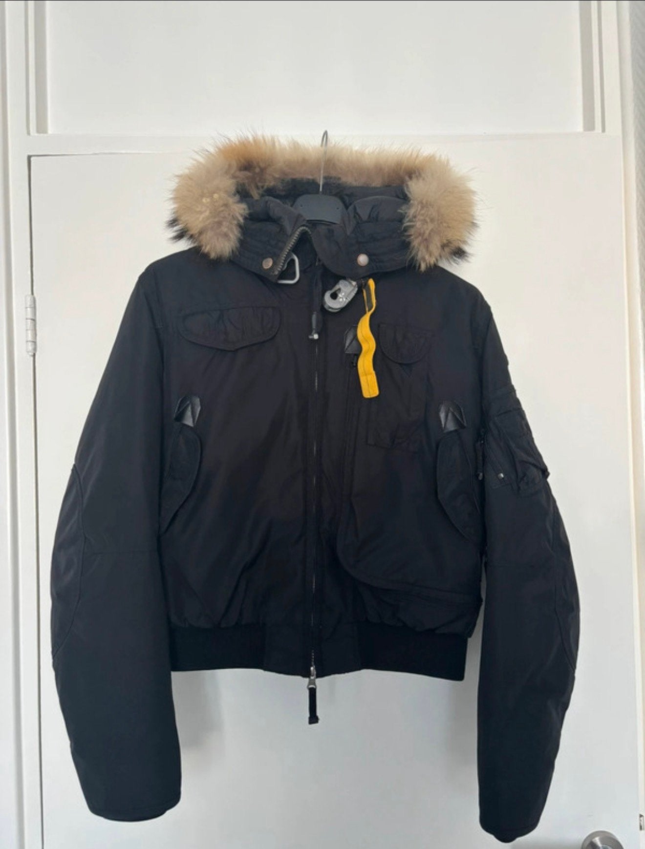 Parajumpers winterjas, Kleding | Dames, Jassen | Winter, Ophalen, Zo goed als nieuw, Maat 38/40 (M), Zwart
