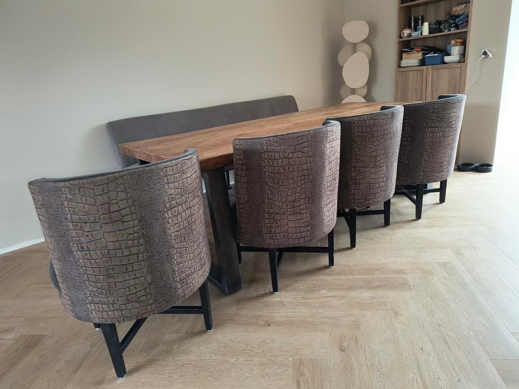 4 gave eetkamer stoelen, Ophalen of Verzenden, 4 tot 6 stoelen