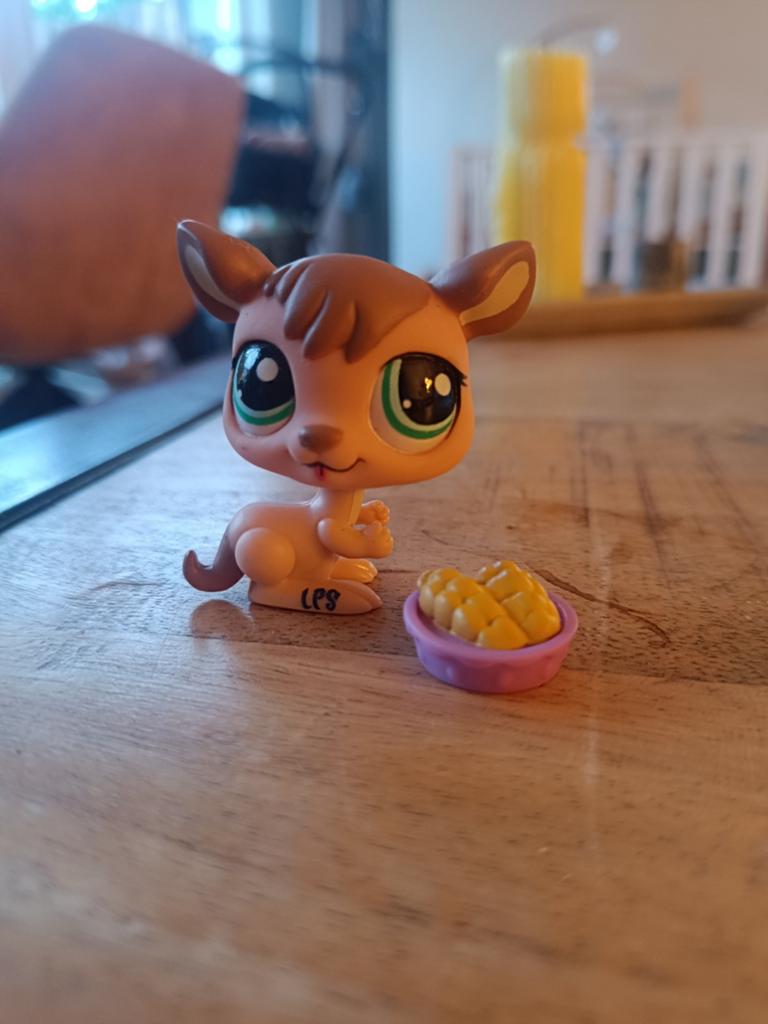 littlest Petshop Kangaroo #1467 met orginele accessoire, Ophalen of Verzenden, Zo goed als nieuw