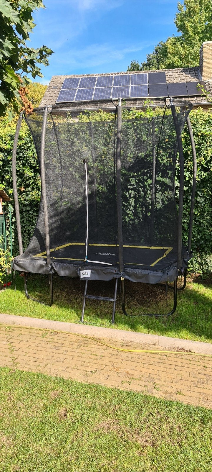 Trampoline Salta comfort 214 x 153, Ophalen, Zo goed als nieuw
