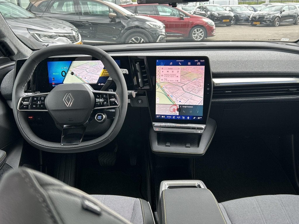 Renault Scenic E-Tech EV87 long range techno | Light & Sound, Huisgarantie, Met garantie (alle), Leder en Stof, Wit