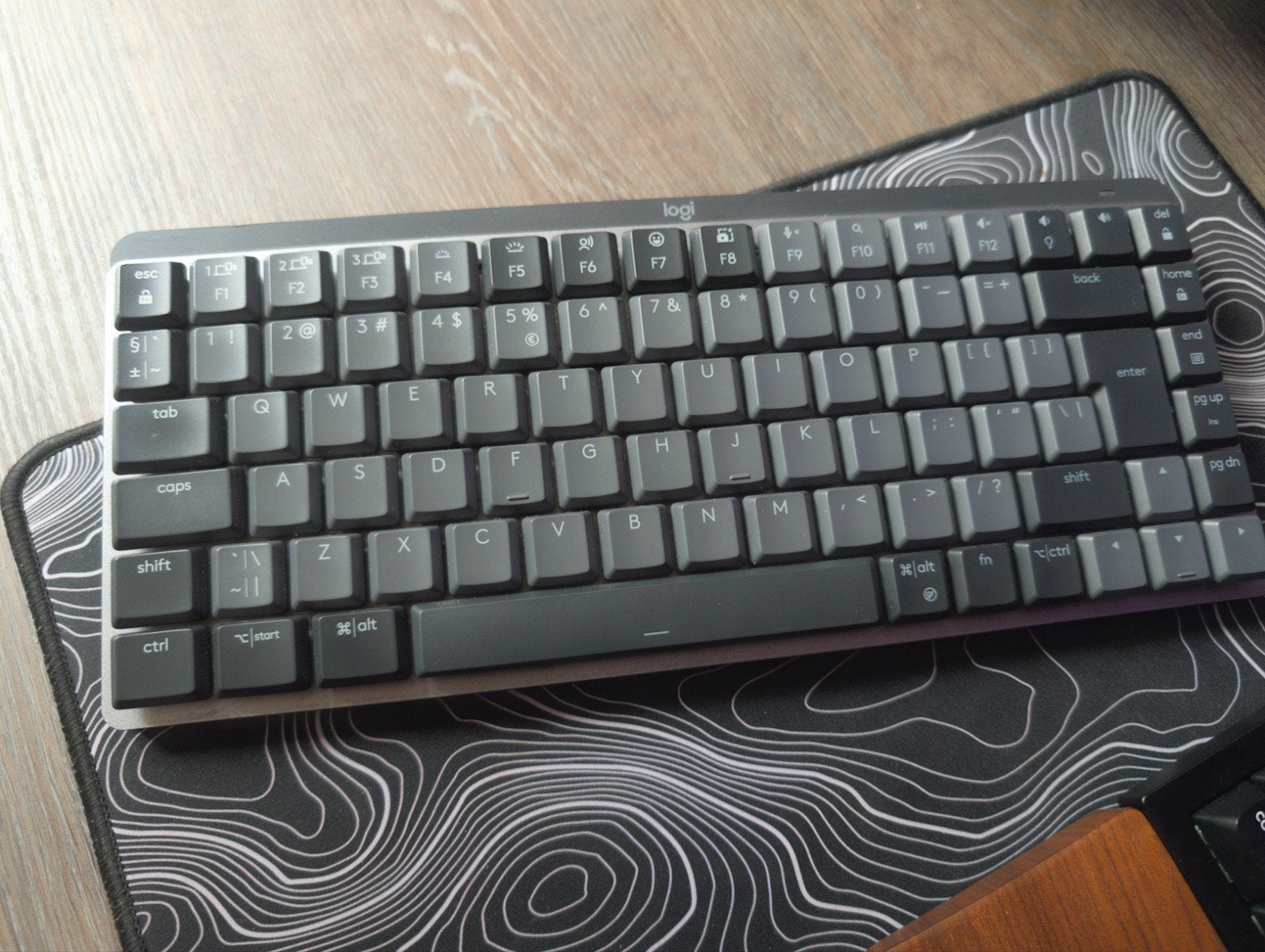 Logitech MX Mechanical Mini Toetsenbord QWERTY, Ophalen, Logitech, Zo goed als nieuw, Draadloos
