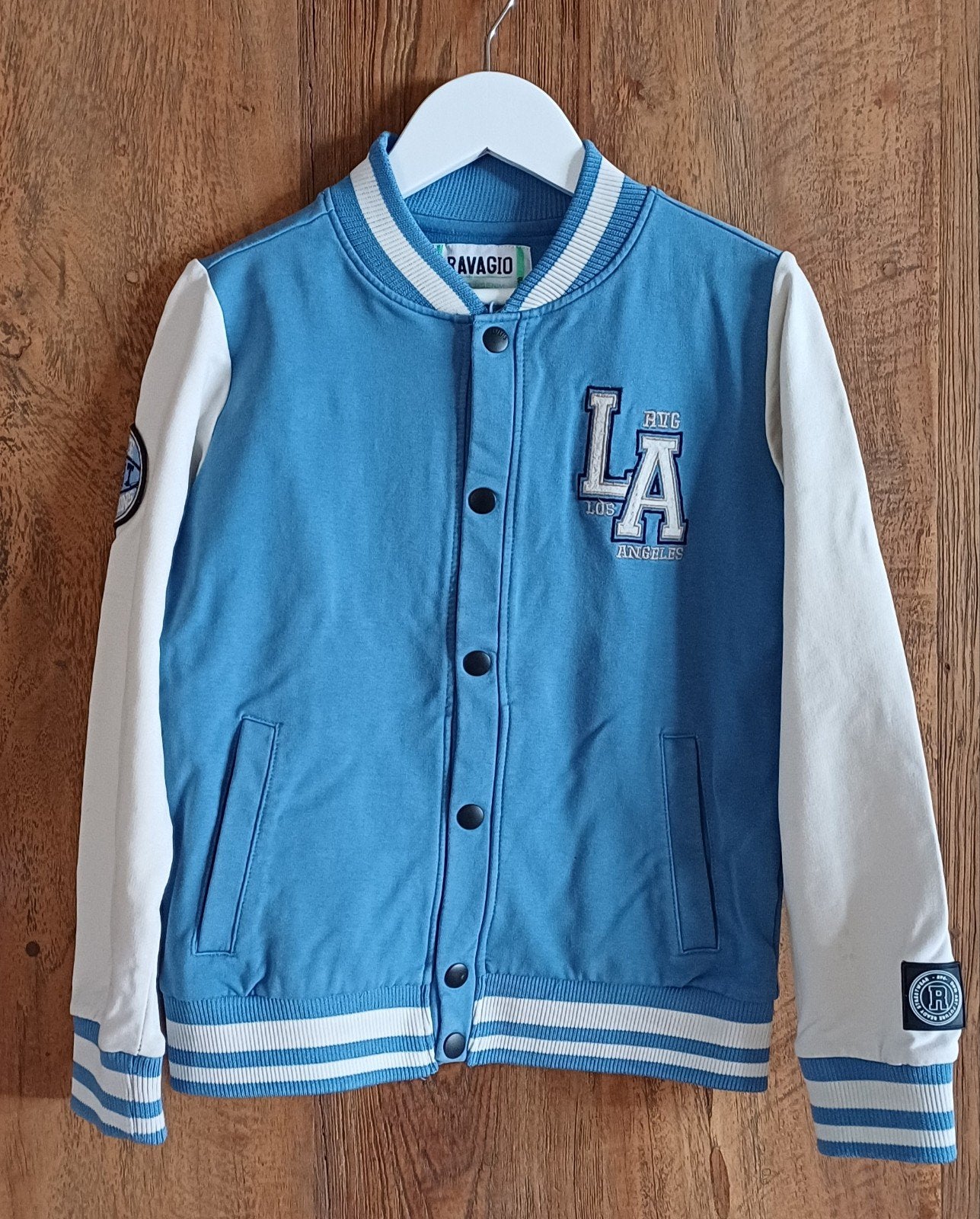 Ravagio baseball vest - maat 140 / 146, Kinderen en Baby's, Trui of Vest, Ophalen of Verzenden, Zo goed als nieuw, Jongen