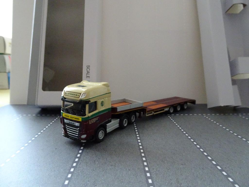 758 wsi tematoys daf xf e.lafeber dieplader 1:87 truck herpa, Hobby en Vrije tijd, Modelauto's | 1:87, Ophalen of Verzenden, Nieuw