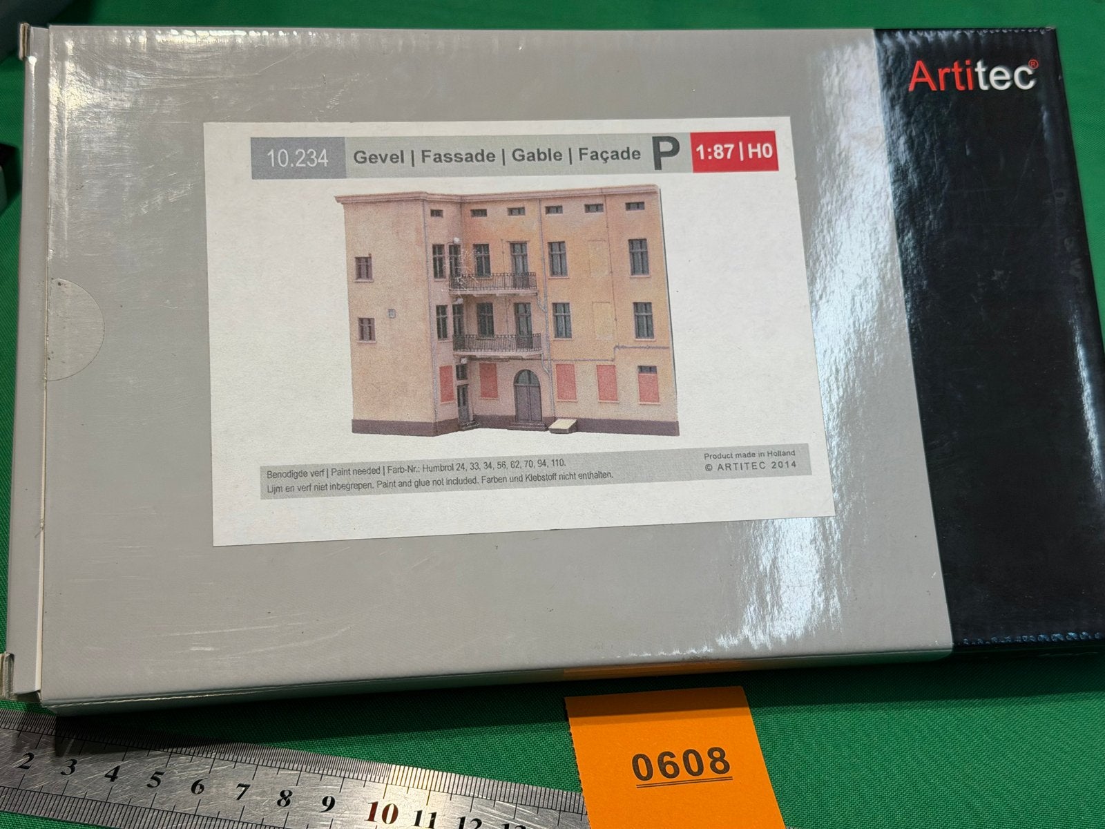 608- Artitec 10.234 Gevel P (achterzijde groot) 1:87 H0, Ophalen of Verzenden, Nieuw
