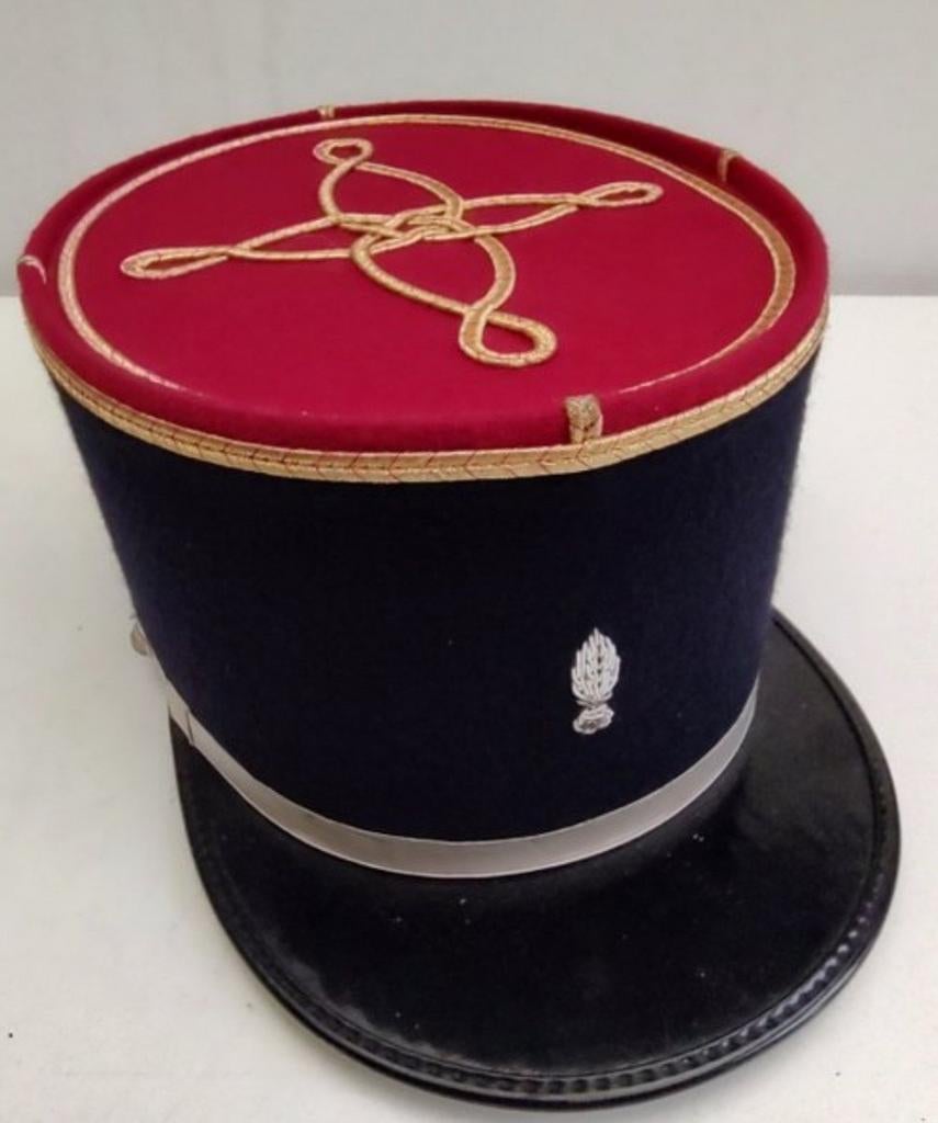Franse militaire kepie (officier), Ophalen of Verzenden, Landmacht, Overige gebieden, Helm of Baret
