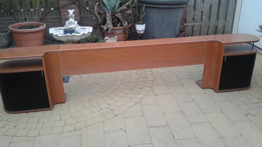 hoge auping achterwand voor bed tot 180cm breed, Ophalen of Verzenden, Zo goed als nieuw, 65 cm of meer, 55 tot 70 cm