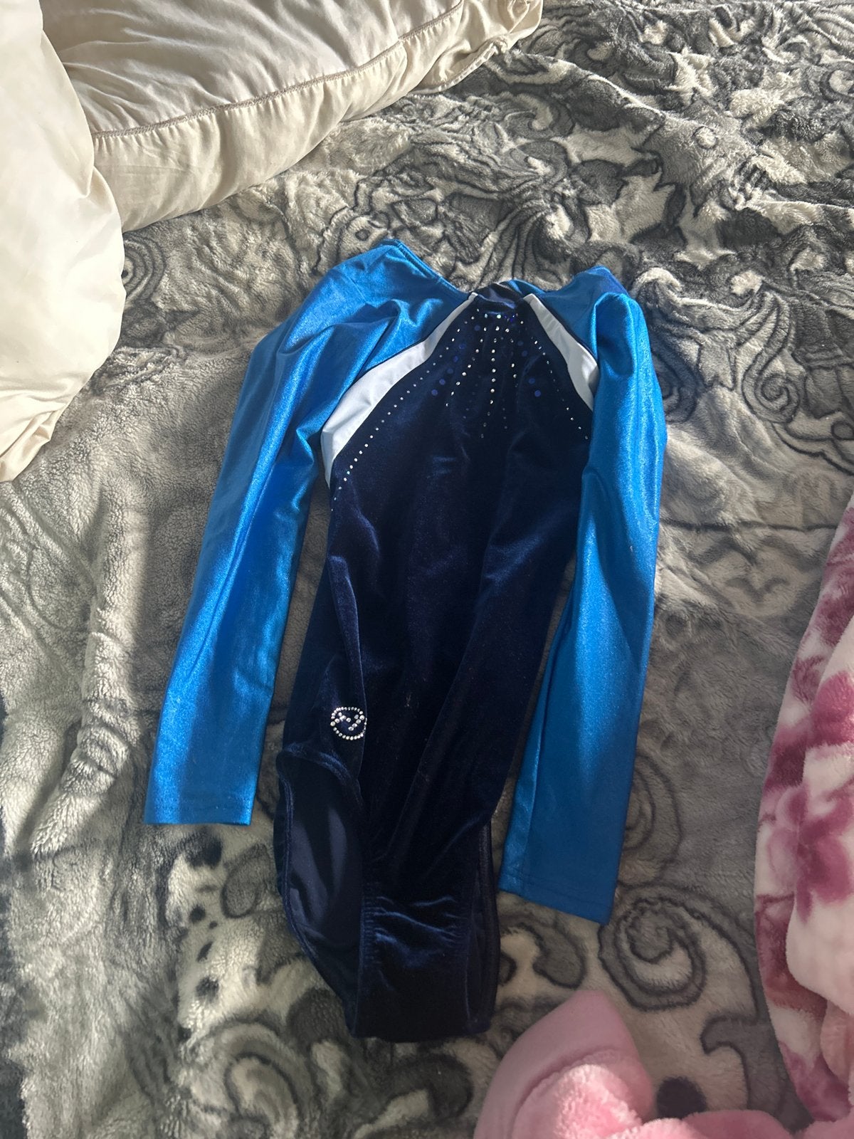 Turnpakje XXS - Zo goed als nieuw, Ophalen, Blauw, Overige typen, Zo goed als nieuw