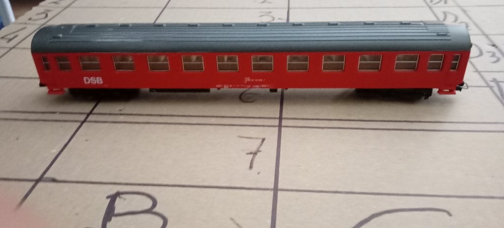Lima DSB personenwagon €17,25 ho, Ophalen, Gelijkstroom, Wagon, Zo goed als nieuw