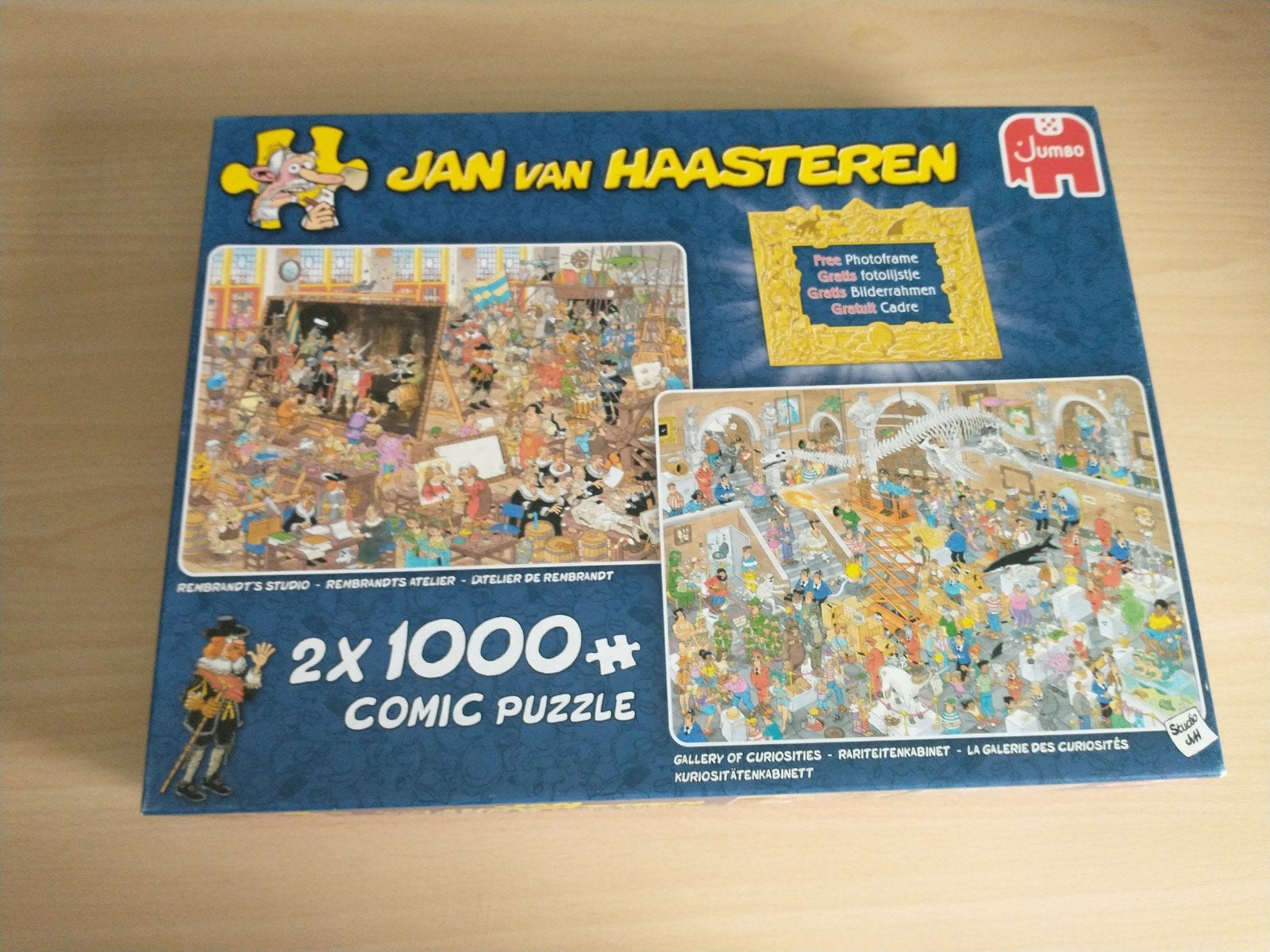 Jan van Haasteren puzzels 2 stuks, Hobby en Vrije tijd, Denksport en Puzzels, Ophalen of Verzenden, 500 t/m 1500 stukjes, Zo goed als nieuw
