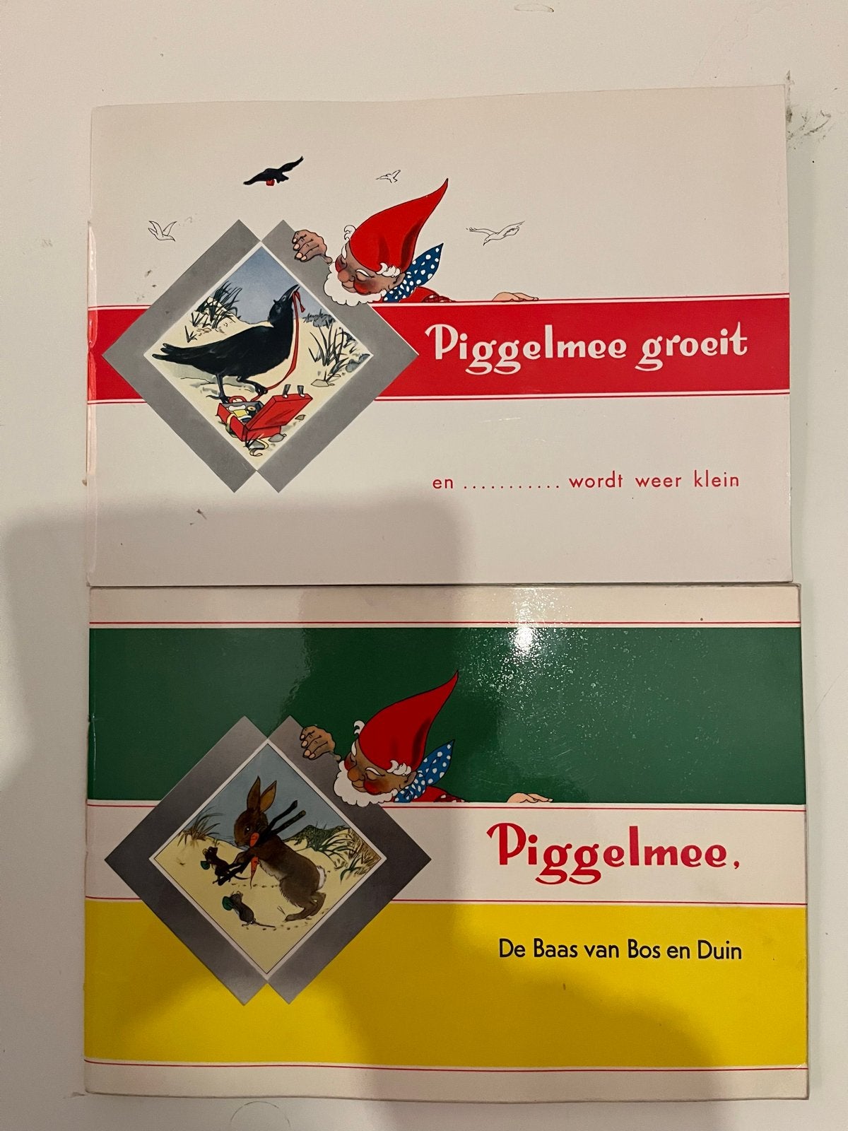 2x Piggelmee boeken: Piggelmee groeit & De Baas van Bos en D, Ophalen of Verzenden, Zo goed als nieuw, Sprookjes