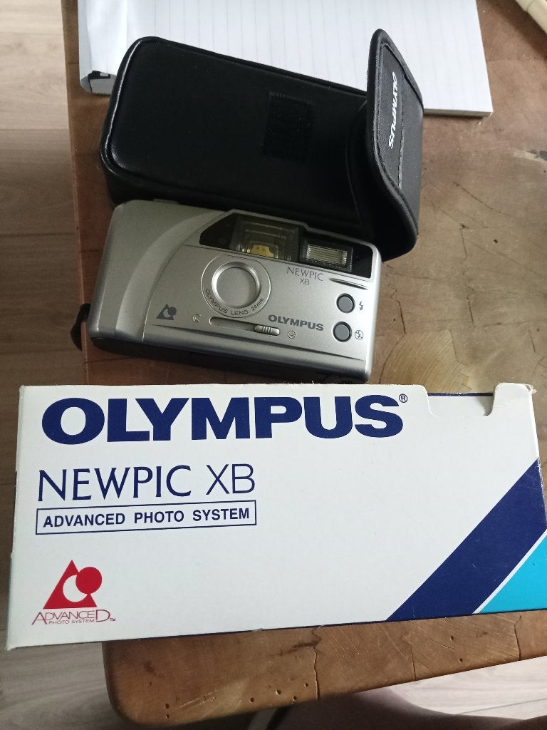 Olympus newpic XB  als nieuw compleet in doos met tasje, Ophalen of Verzenden, Zo goed als nieuw, Compact, Olympus