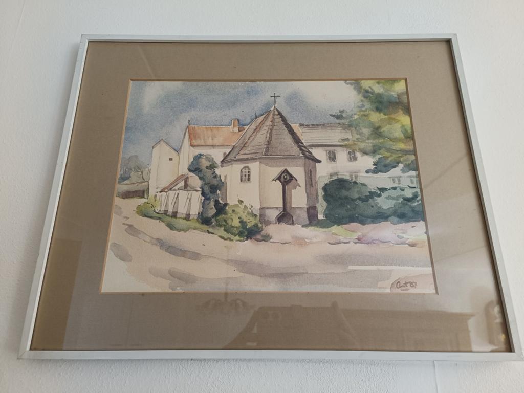 Schilderij Kapelletje in Eckelrade (limburg), Ophalen
