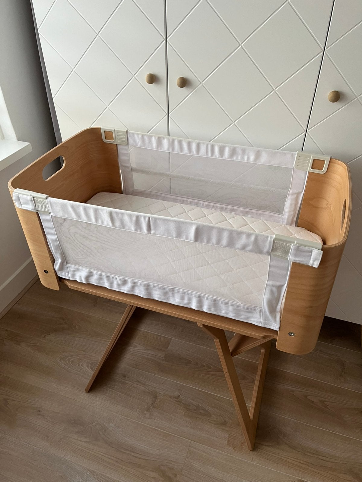 Bednest co-sleeper wieg, Ophalen, Zo goed als nieuw, Wieg