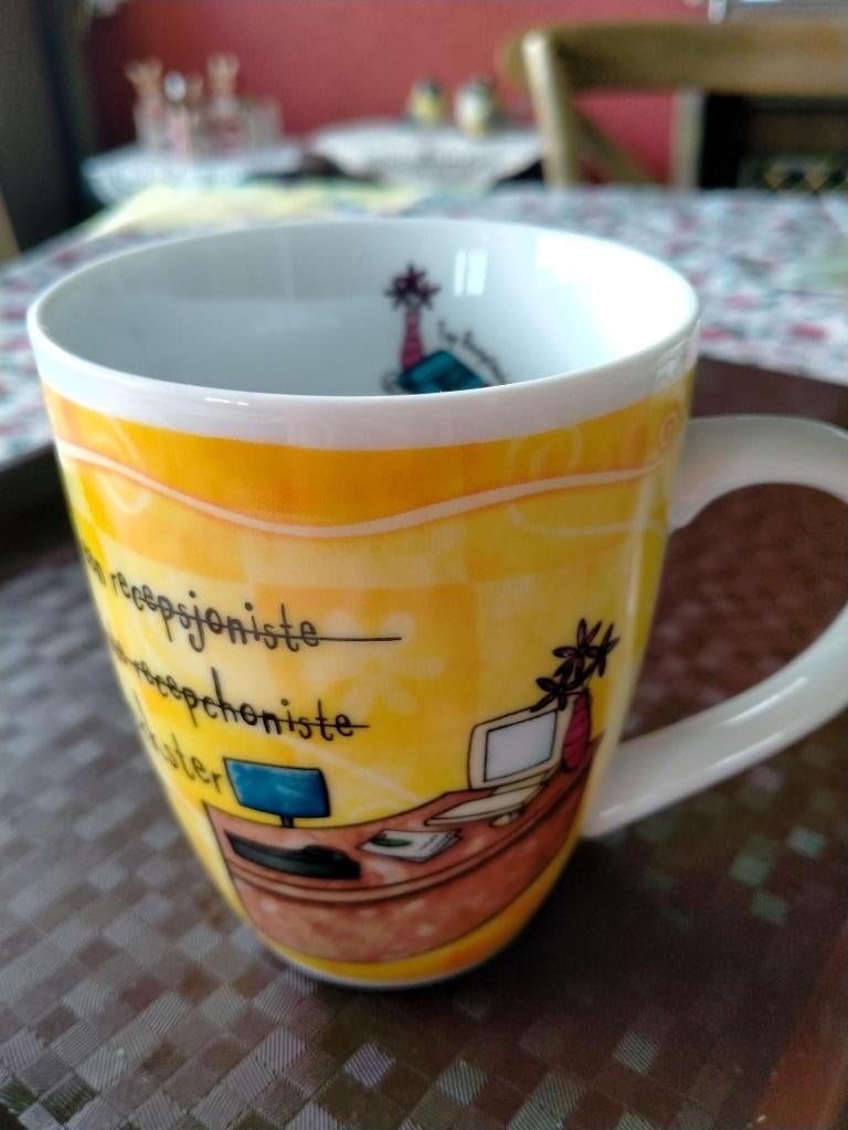 Porseleinen beker, Overige materialen, Nieuw, Ophalen of Verzenden, Modern