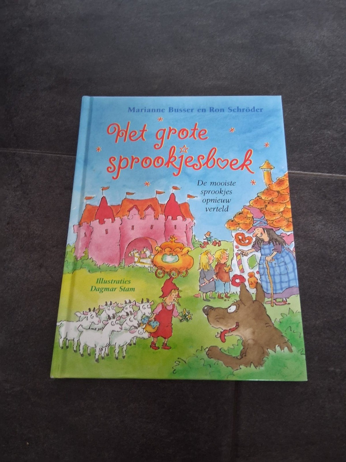 Het Grote Sprookjesboek - Marianne Busser en Ron Schröder, Ophalen of Verzenden, Zo goed als nieuw, Marianne Busser en Ron Schröder