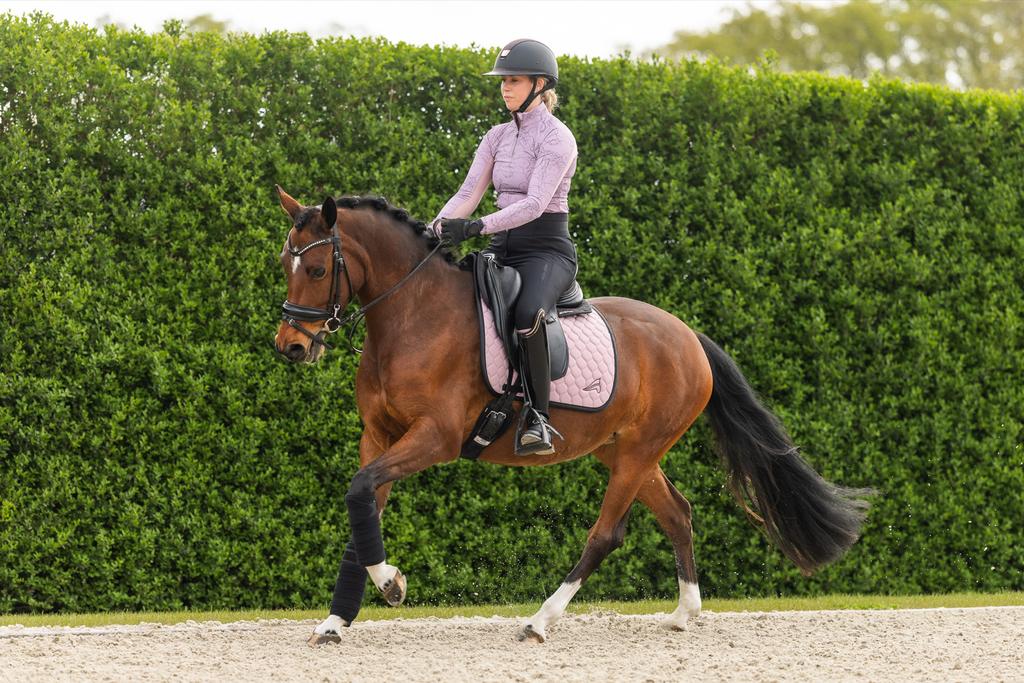 Knappe talentvolle sportpony allround, Dieren en Toebehoren, Pony's, Merrie, Met stamboom, Dressuurpony, 3 tot 6 jaar