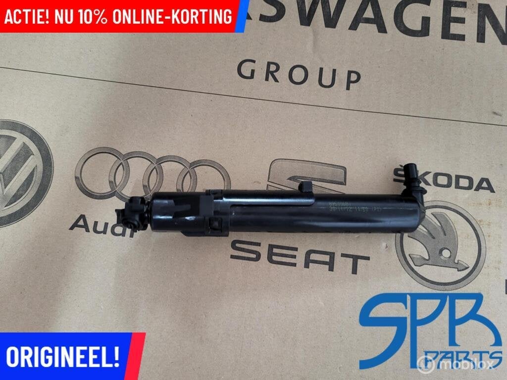 POLO 6R Koplampsproeier Rechts KOPLAMP SPROEIER 6R0955978A, Gebruikt, Volkswagen, Ophalen of Verzenden, Volkswagen