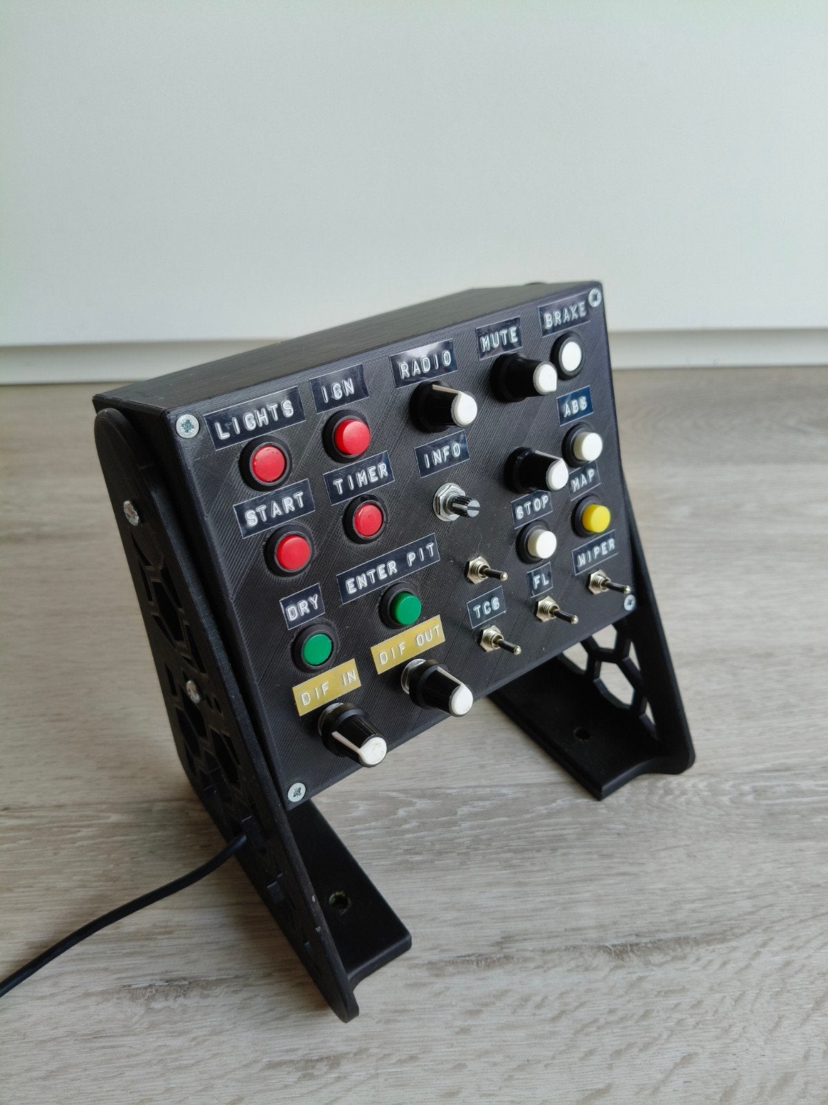 Button Box Sim Racing SimRig lege Shell, Ophalen of Verzenden, Niet werkend