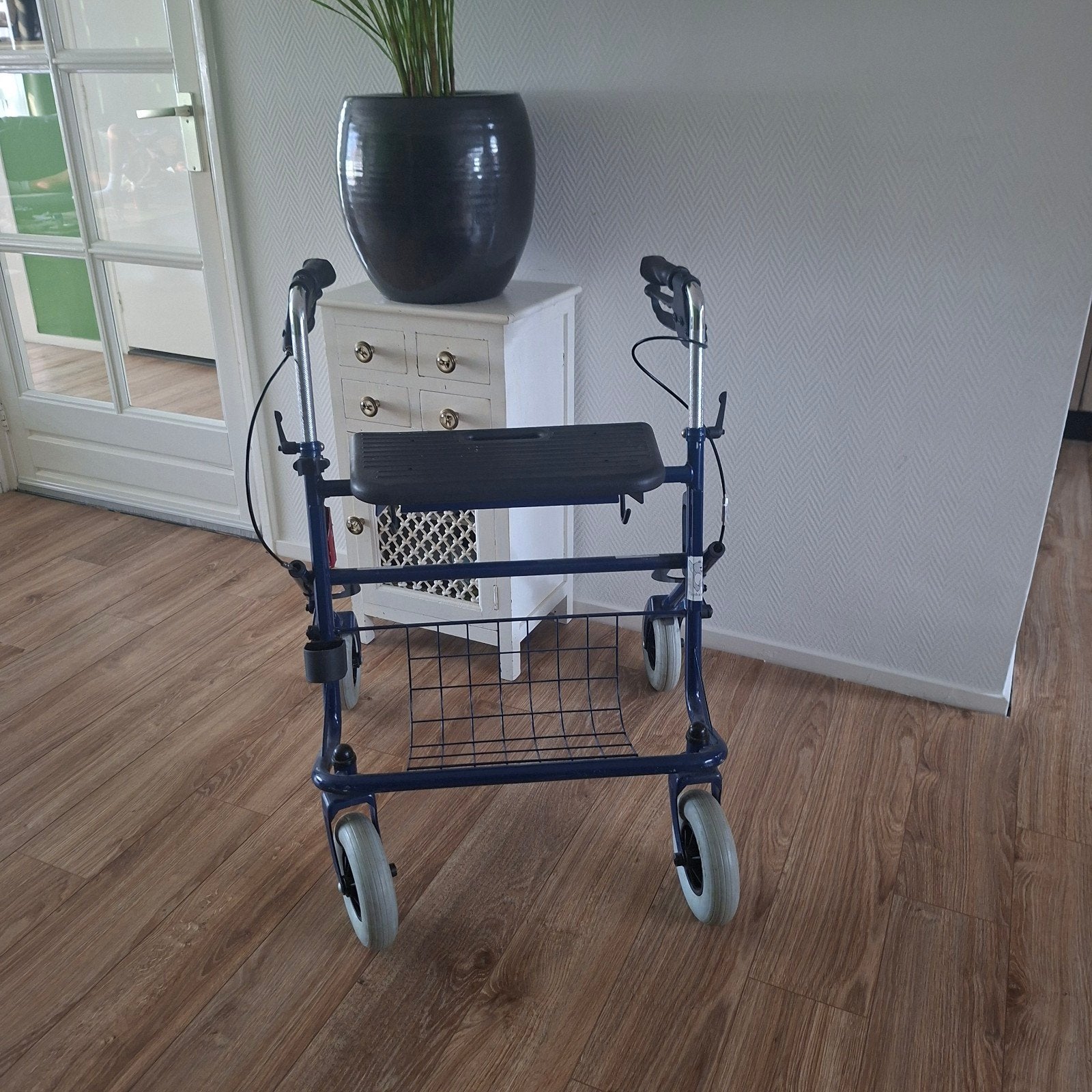 Rollator Elephantje extra breed, Diversen, Rollators, Ophalen