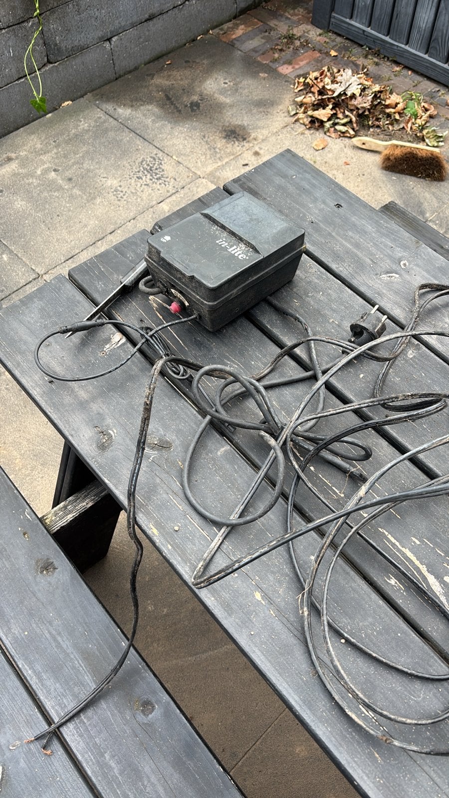 In-lite transformator met kabels, Kunststof, Gebruikt, Verzenden, Minder dan 50 watt