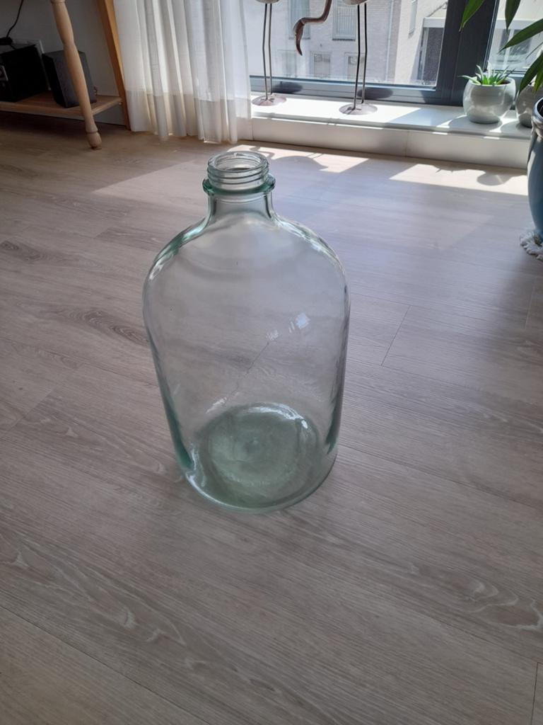 Glazen fles, Ophalen