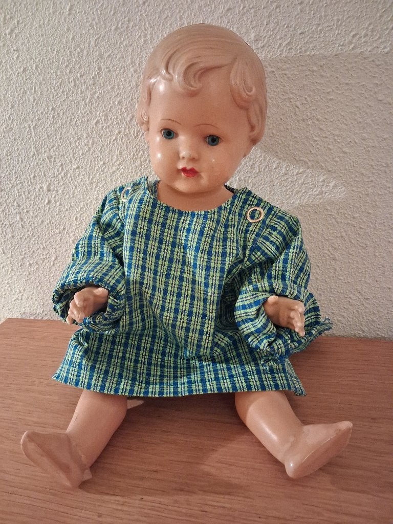 Baby pop Celluloid JK Koge Denemarken, Ophalen of Verzenden, Zo goed als nieuw, Babypop