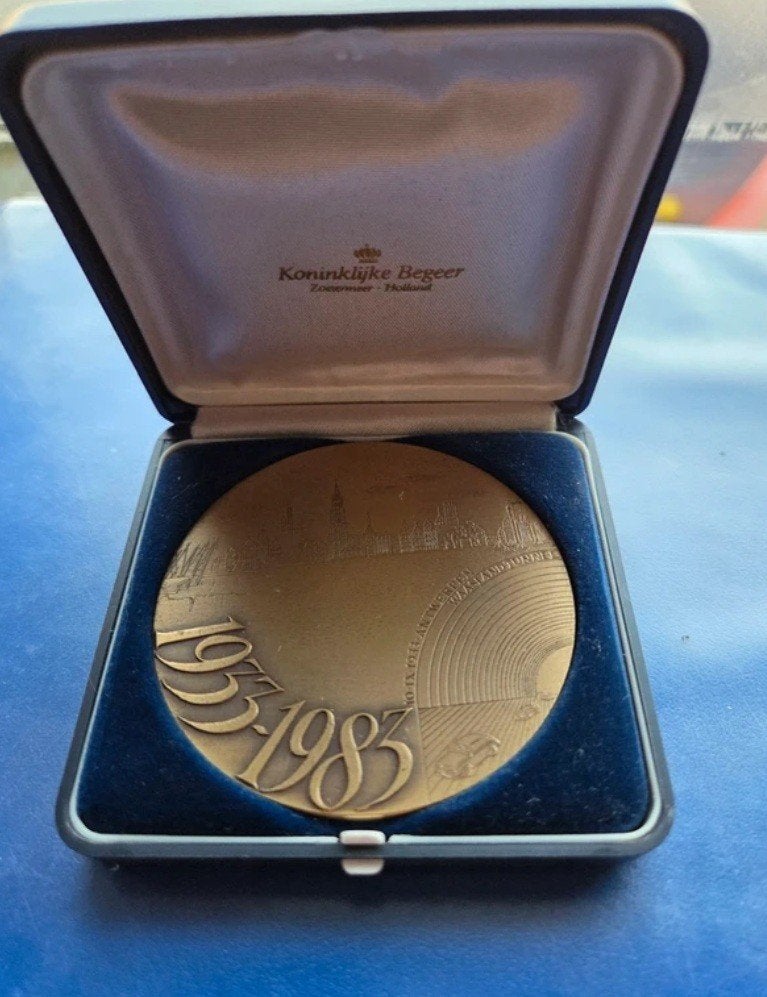 Herdenkingsmedaille, Postzegels en Munten, Ophalen of Verzenden, Overige materialen, Buitenland