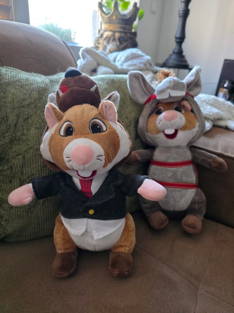 Wolf en Ezel hamster knuffels Efteling Albert Heijn, Ophalen of Verzenden, Zo goed als nieuw, Overige typen