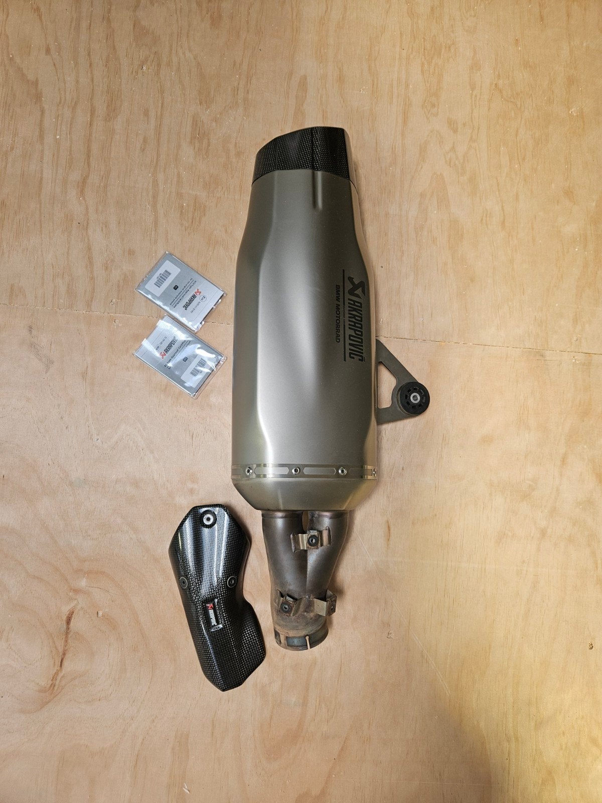 Akrapovic uitlaat voor BMW Motorrad GS 1250, Ophalen of Verzenden, Gebruikt