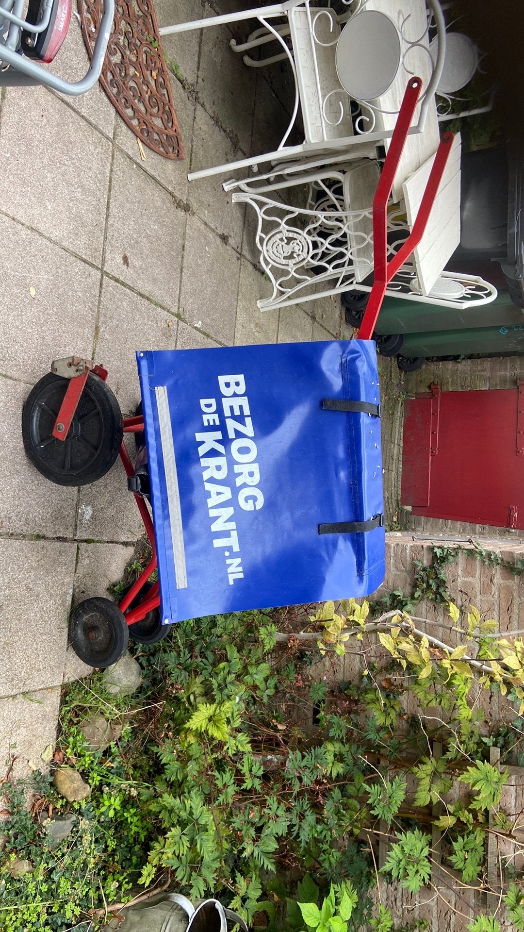 Postkar folderkar krantenkar kar post  folders kranten, Caravans en Kamperen, Ophalen, Gebruikt