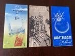VVV folders uit de jaren 50 Amsterdam, Den Haag en Haarlem., Ophalen of Verzenden