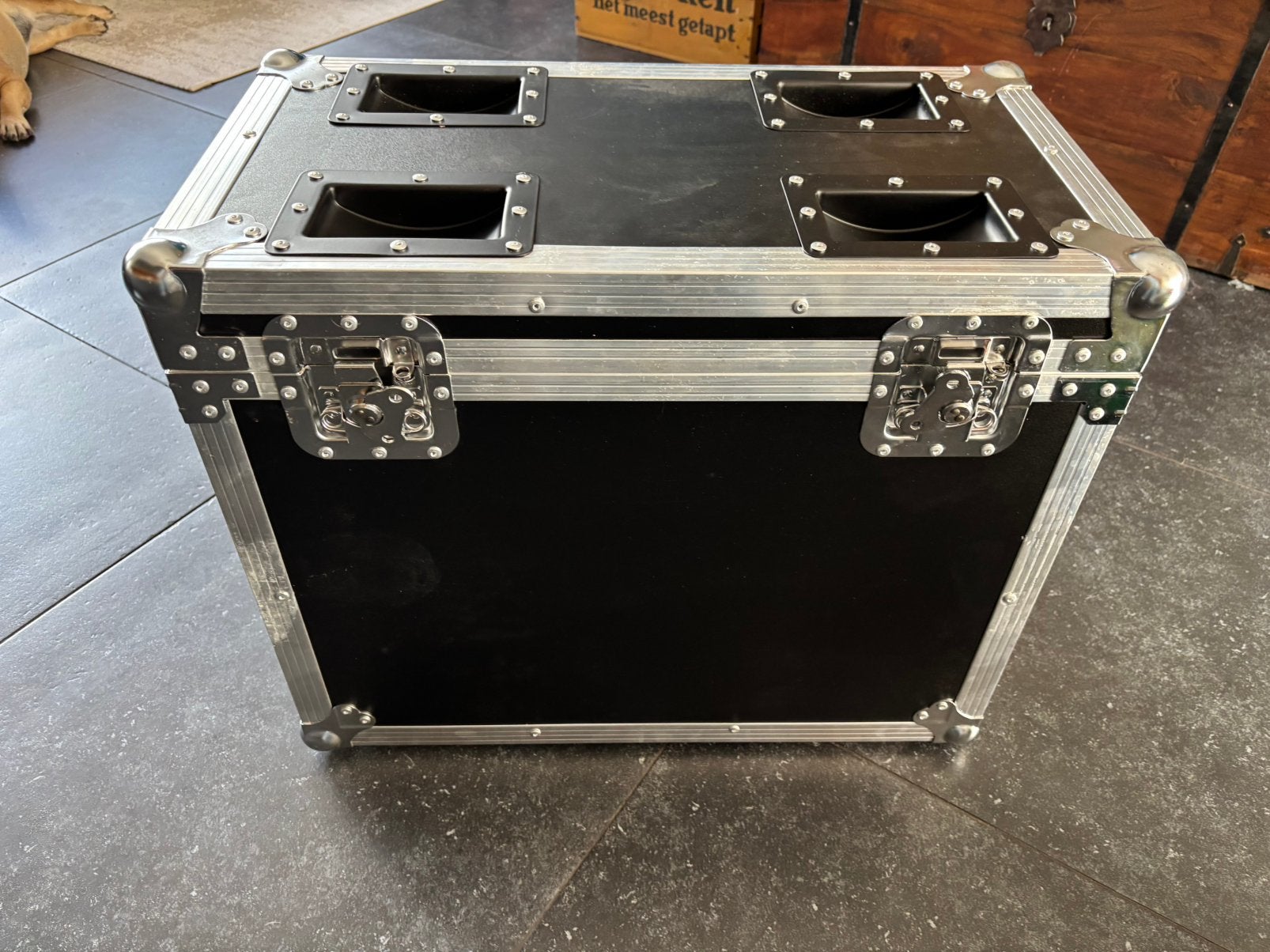 Nieuw in doos flightcase met wielen, Ophalen of Verzenden, Nieuw, Overige instrumenten, Flightcase