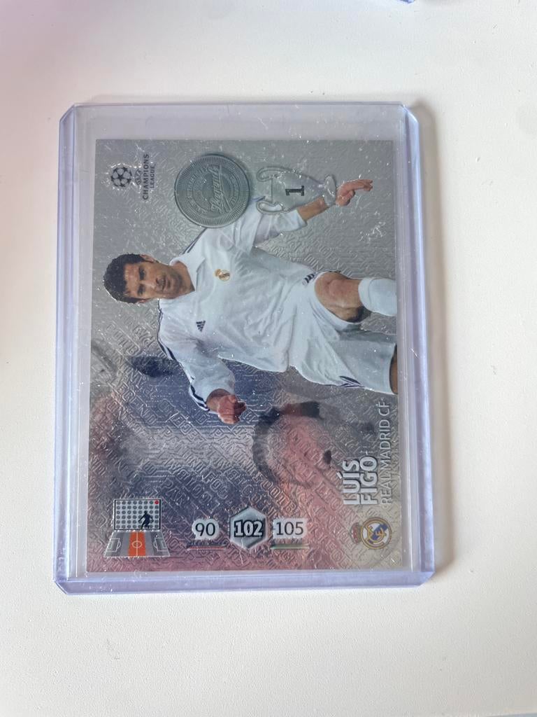 Luis Figo Panini Champions League 2012/13 Legends LE, Ophalen of Verzenden, Zo goed als nieuw, Buitenlandse clubs, Spelerskaart