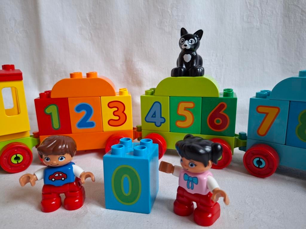 Duplo Getallentrein set 10947 Compleet, Ophalen of Verzenden, Zo goed als nieuw, Duplo, Complete set