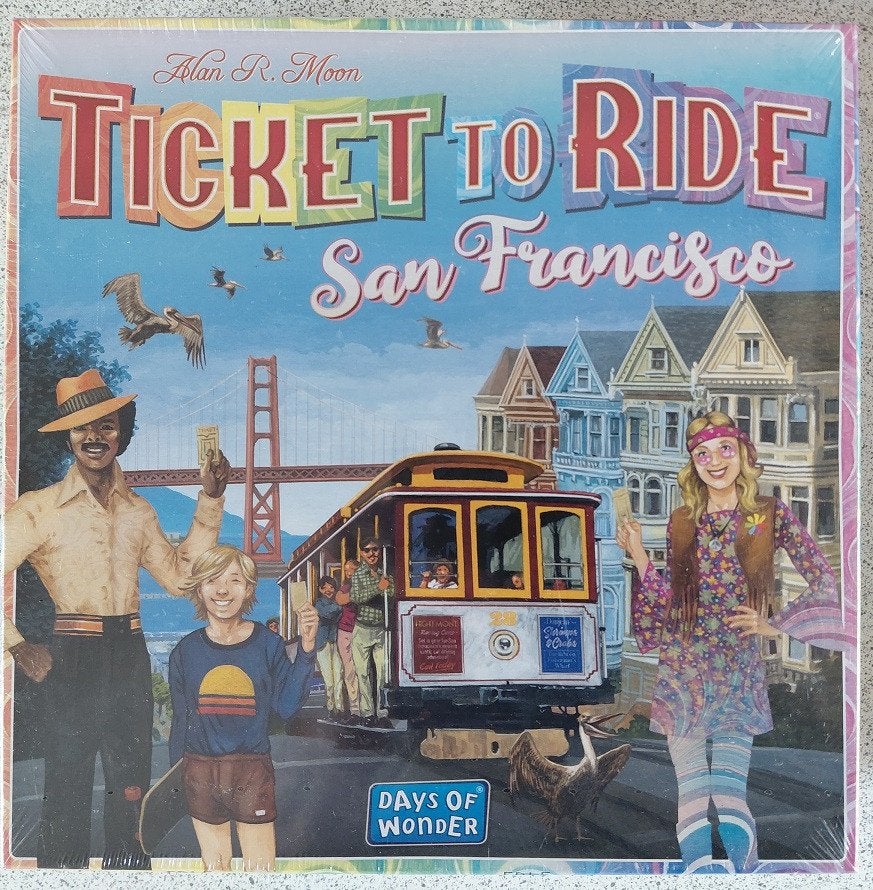 Ticket to ride San Francisco (nieuw), Hobby en Vrije tijd, Een of twee spelers, Ophalen of Verzenden, Nieuw, Days of Wonder
