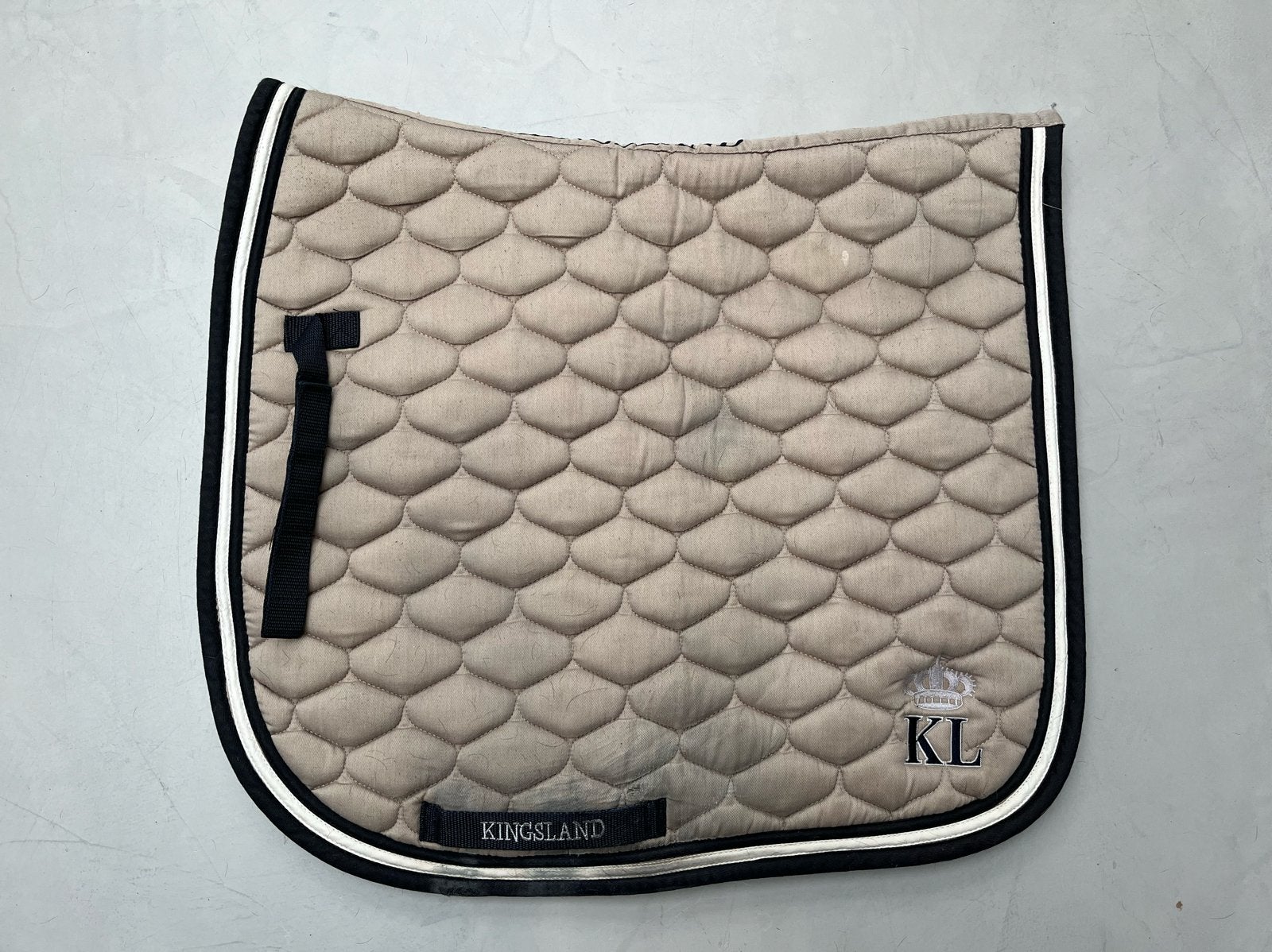Kingsland Dressuurdek, Dieren en Toebehoren, Full (L), Gebruikt, Dressuurdekje, Ophalen of Verzenden