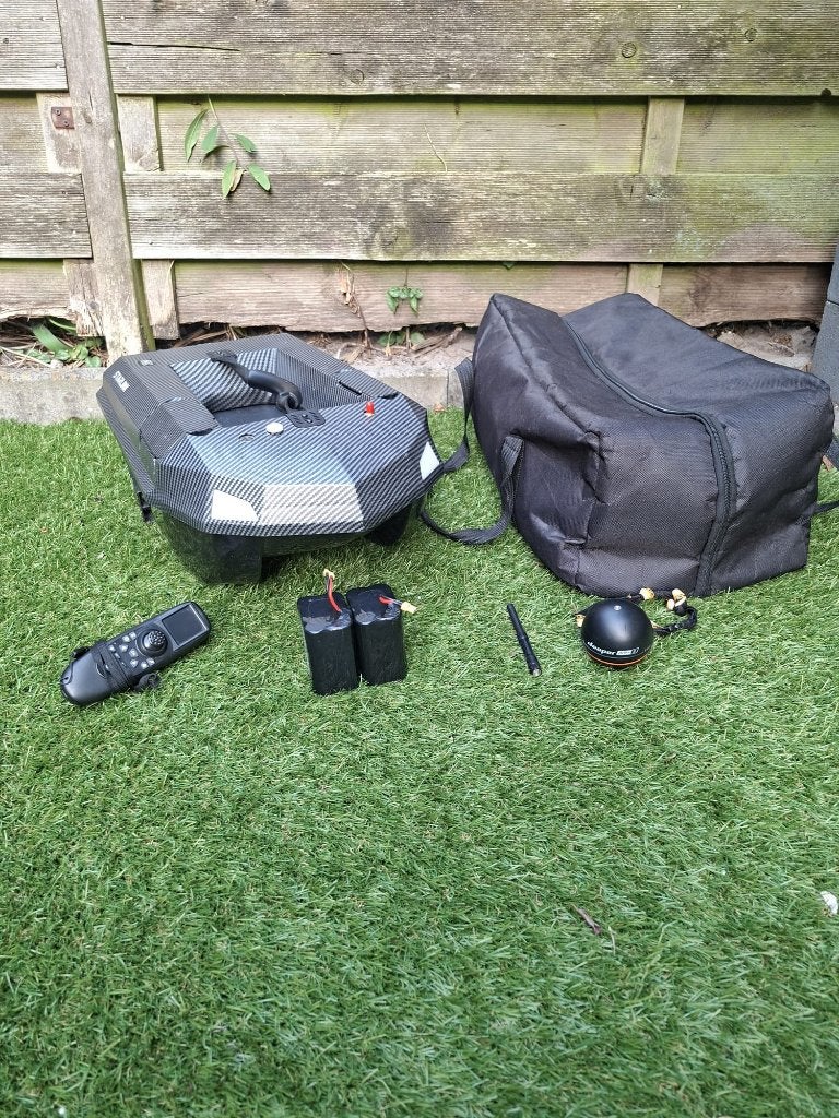 Starlink GPS Voerboot + Deeper Pro +2 fishfinder/dieptemeter, Ophalen, Gebruikt, Overige typen