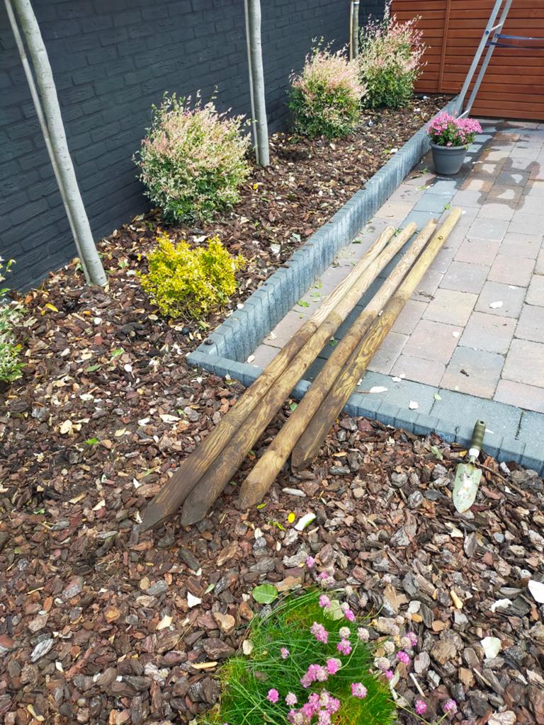 Boompalen €5,00 per stuk, Ophalen, Minder dan 180 cm, Palen