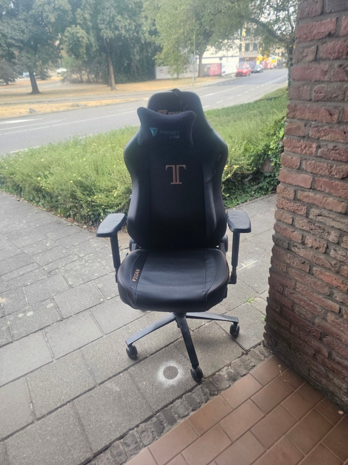 Secretlab Titan Gaming Stoel - Gebruikt, Gebruikt, Zwart, Ophalen of Verzenden, Gaming bureaustoel