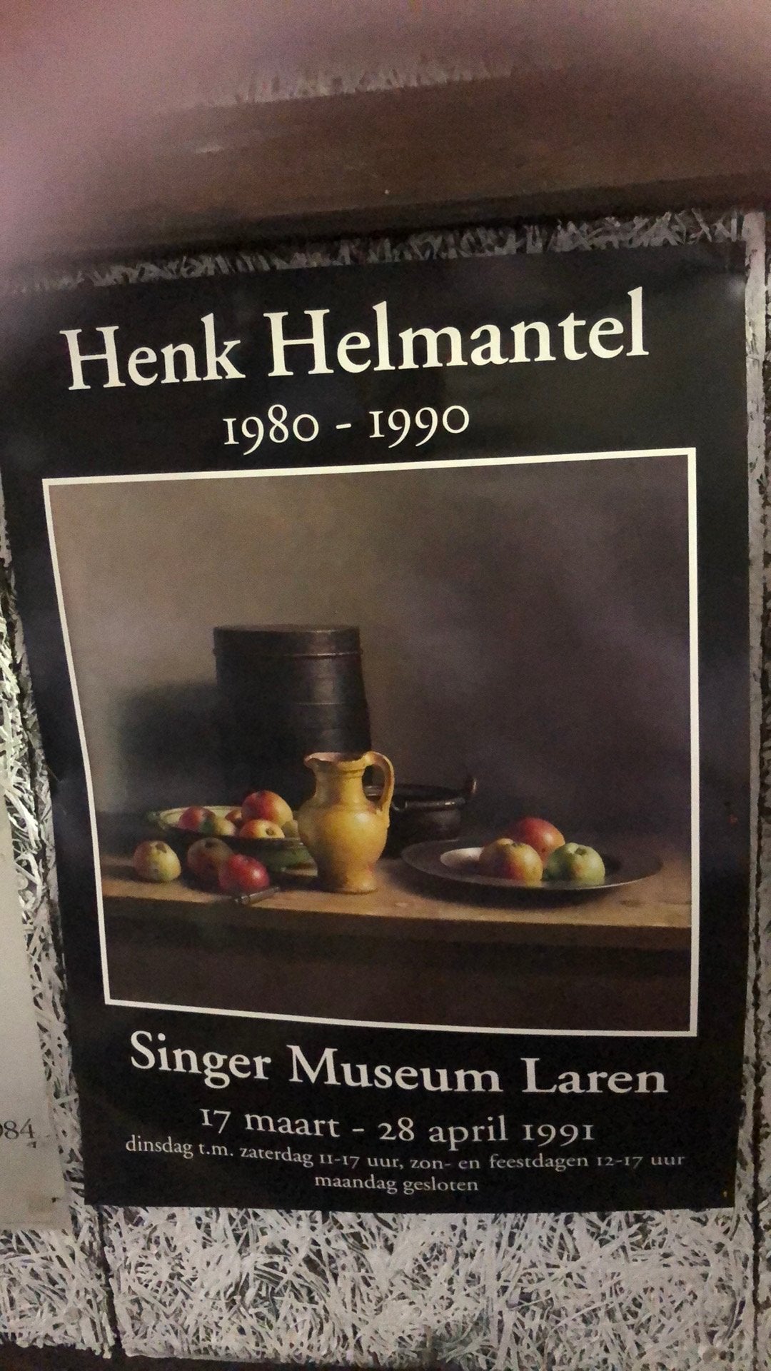 Henk Helmantel originele affice, Ophalen of Verzenden, Zo goed als nieuw