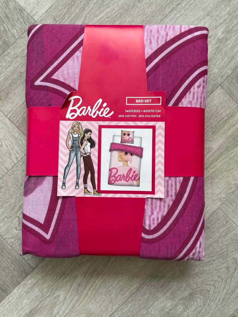 Eenpersoons dekbedovertrek van Barbie, Dekbedovertrek, Nieuw, Roze, Verzenden