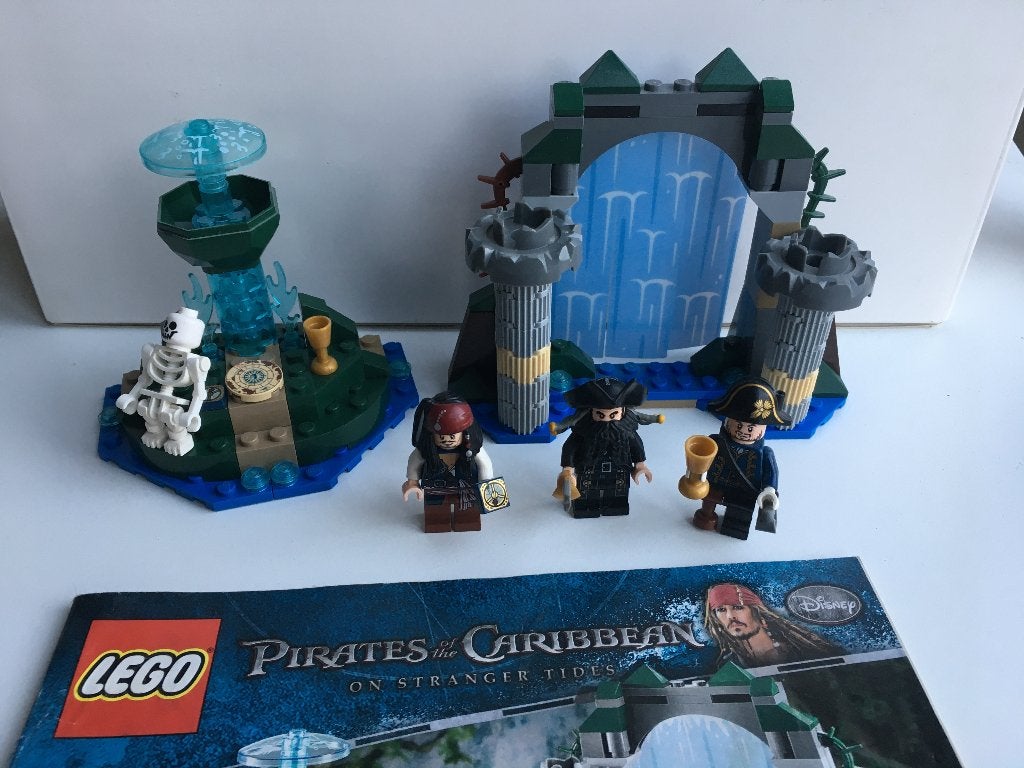 LEGO Pirates of the Caribbean - Fountain of Youth - 4192, Kinderen en Baby's, Speelgoed | Duplo en Lego, Compleet, Gebruikt, Overige thema's