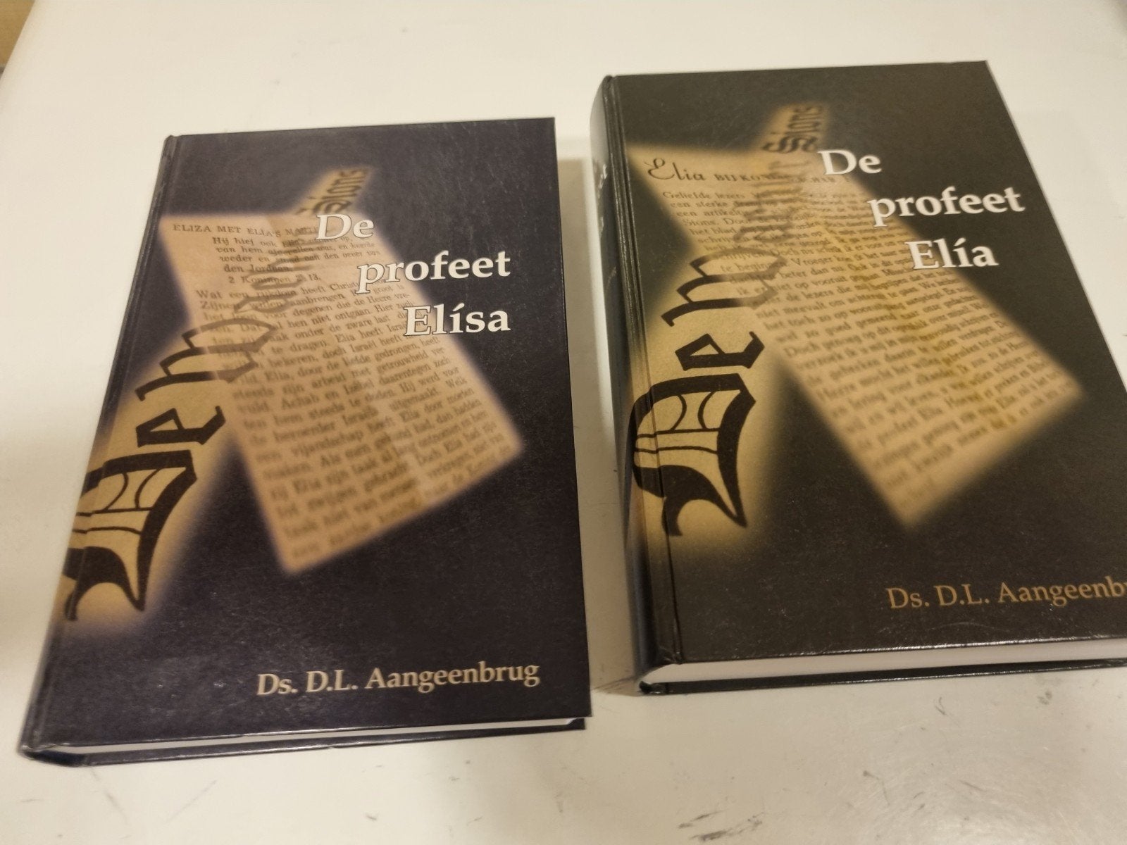 Ds. D.L  Aangeenbrug. De profeet Elia en Elisa. Meditaties., Ophalen of Verzenden, Zo goed als nieuw, Christendom | Protestants